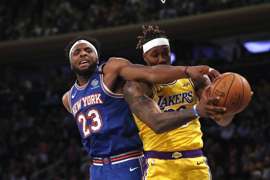 Los Angeles Lakers vs New York Knicks