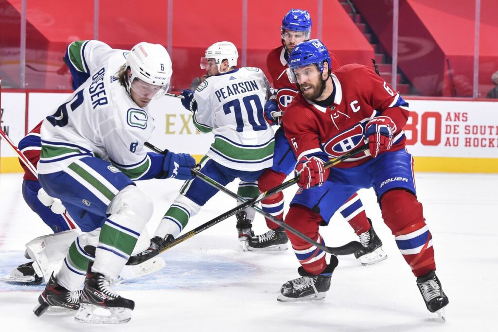 Montreal Canadiens vs. Vancouver Canucks